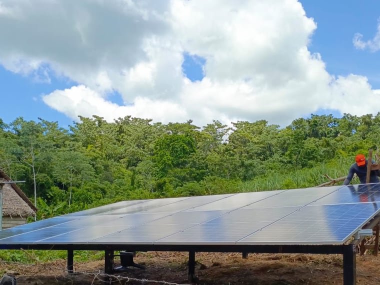 Instalación de paneles solares